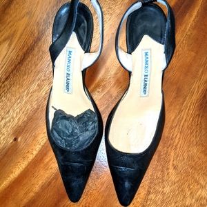 Manolo Blahnik Slingbacks - 37